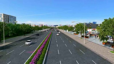 3Dmax 道路交通三维制作