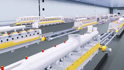 3Dmax 工厂三维制作