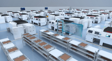 半导体生产线三维动画